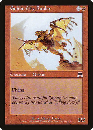 Goblin Sky Raider [Onslaught] | Magic Magpie