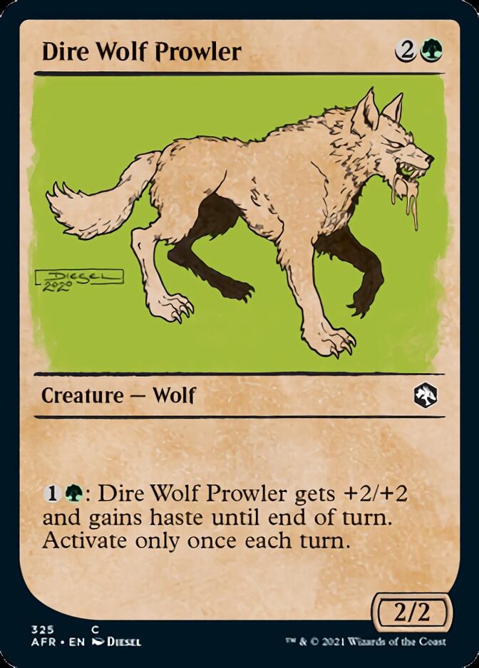 Dire Wolf Prowler (Showcase) [Dungeons & Dragons: Adventures in the Forgotten Realms] | Magic Magpie