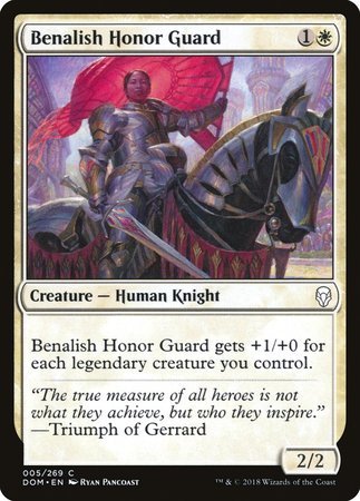 Benalish Honor Guard [Dominaria] | Magic Magpie
