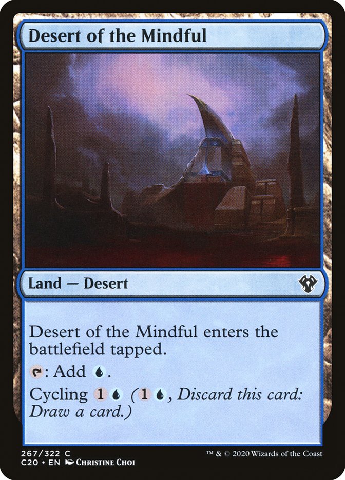 Desert of the Mindful [Commander 2020] | Magic Magpie