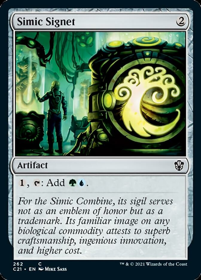 Simic Signet [Commander 2021] | Magic Magpie