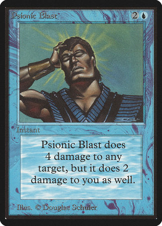 Psionic Blast [Limited Edition Beta] | Magic Magpie