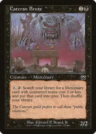 Cateran Brute [Mercadian Masques] | Magic Magpie