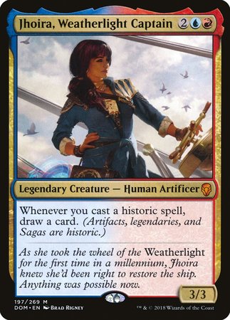 Jhoira, Weatherlight Captain [Dominaria] | Magic Magpie