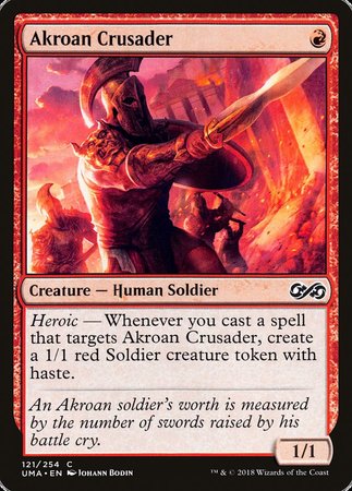 Akroan Crusader [Ultimate Masters] | Magic Magpie