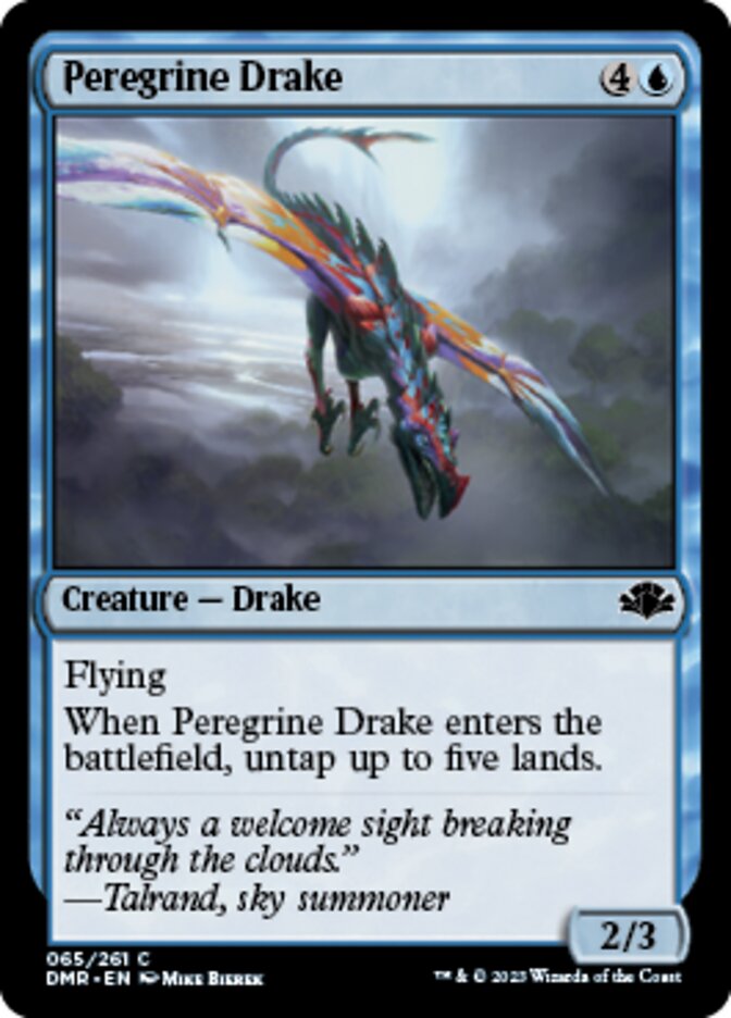 Peregrine Drake [Dominaria Remastered] | Magic Magpie