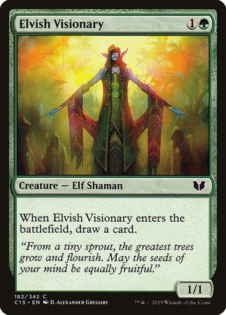 Elvish Visionary [Commander 2015] | Magic Magpie