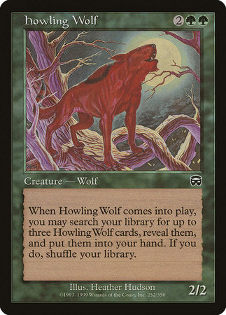 Howling Wolf [Mercadian Masques] | Magic Magpie