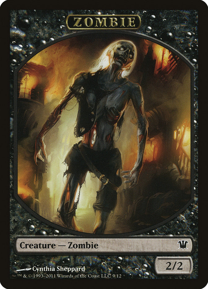 Zombie (9/12) [Innistrad Tokens] | Magic Magpie