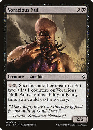 Voracious Null [Battle for Zendikar] | Magic Magpie