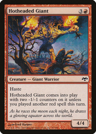 Hotheaded Giant [Eventide] | Magic Magpie