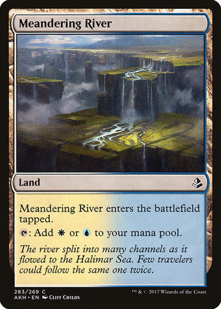 Meandering River [Amonkhet] | Magic Magpie