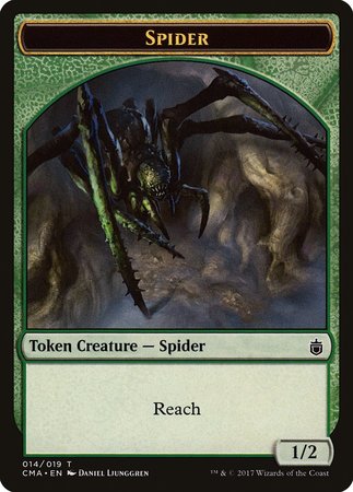 Spider Token (014) [Commander Anthology Tokens] | Magic Magpie