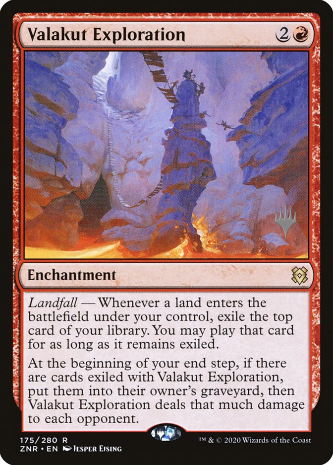 Valakut Exploration (Promo Pack) [Zendikar Rising Promos] | Magic Magpie