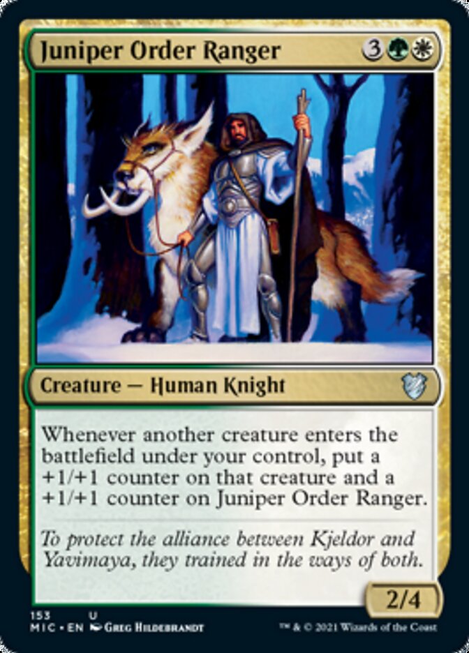 Juniper Order Ranger [Innistrad: Midnight Hunt Commander] | Magic Magpie