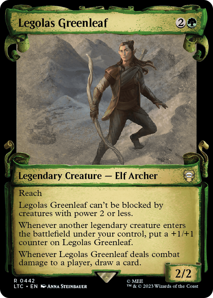 Legolas Greenleaf [The Lord of the Rings: Tales of Middle-Earth Commander Showcase Scrolls] | Magic Magpie