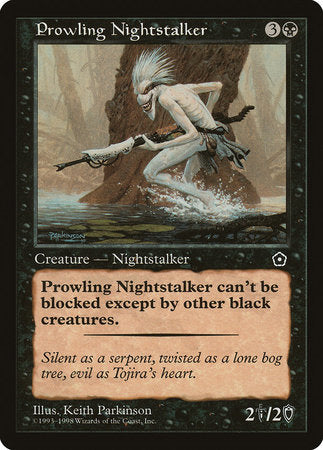Prowling Nightstalker [Portal Second Age] | Magic Magpie