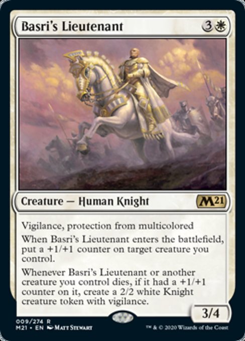 Basri's Lieutenant [Core Set 2021] | Magic Magpie