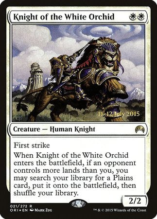 Knight of the White Orchid [Magic Origins Promos] | Magic Magpie