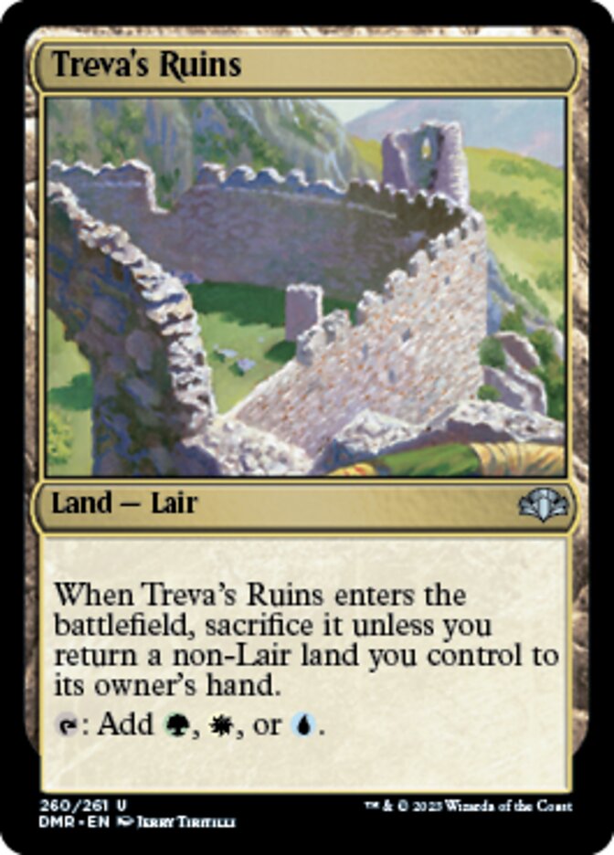 Treva's Ruins [Dominaria Remastered] | Magic Magpie