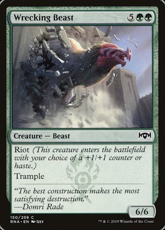 Wrecking Beast [Ravnica Allegiance] | Magic Magpie