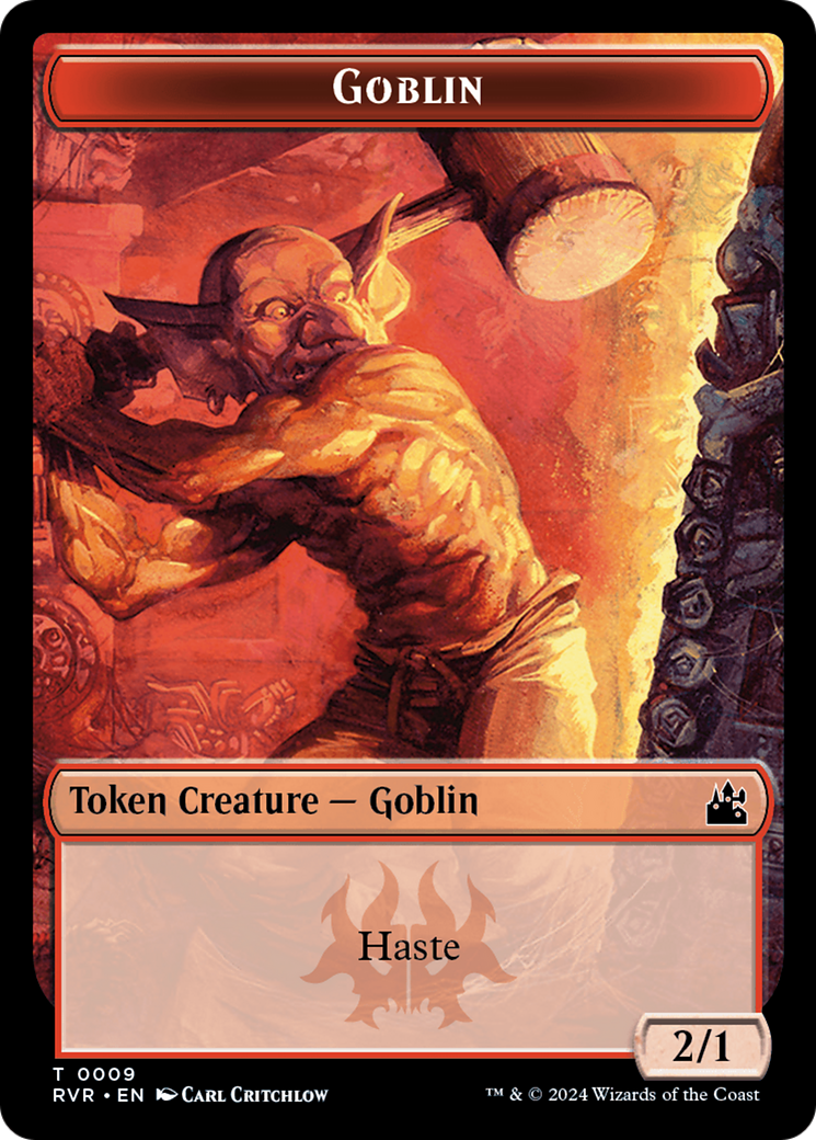 Goblin Token (0009) [Ravnica Remastered Tokens] | Magic Magpie