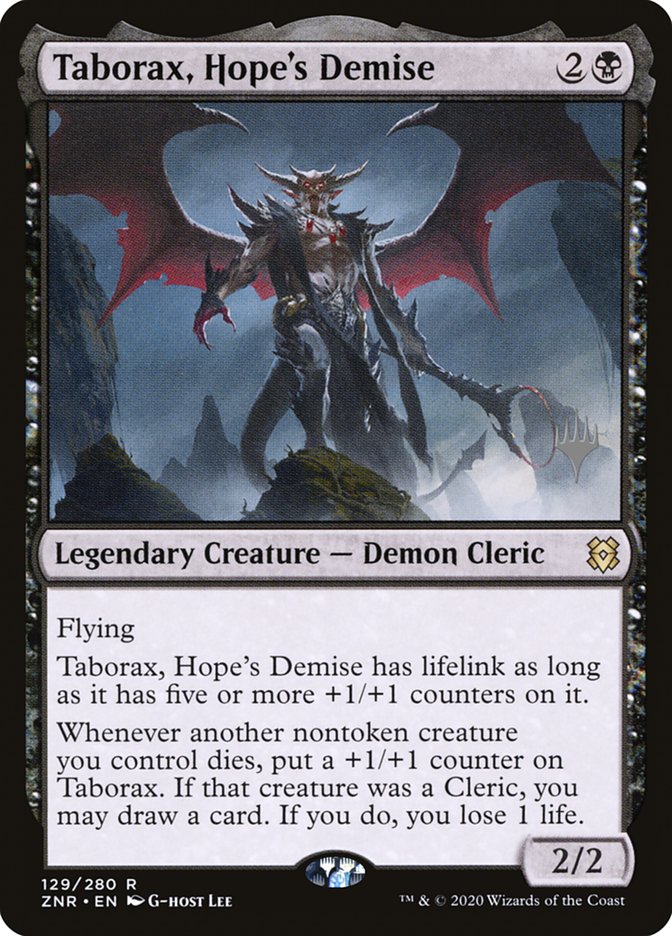 Taborax, Hope's Demise (Promo Pack) [Zendikar Rising Promos] | Magic Magpie