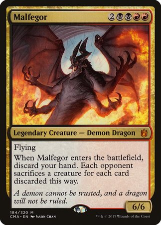 Malfegor [Commander Anthology] | Magic Magpie