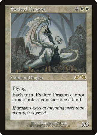 Exalted Dragon [Exodus] | Magic Magpie