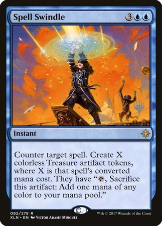 Spell Swindle [Ixalan Promos] | Magic Magpie