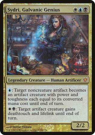 Sydri, Galvanic Genius (Commander 2013) [Commander 2013 Oversized] | Magic Magpie