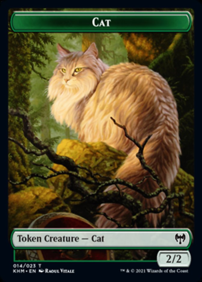 Cat Token [Kaldheim Tokens] | Magic Magpie