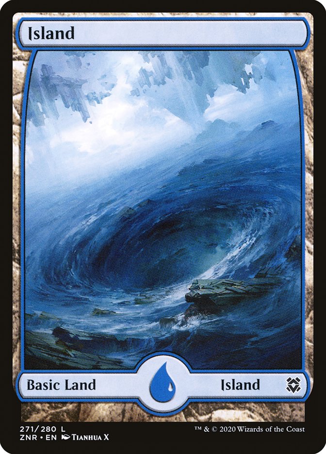 Island (271) [Zendikar Rising] | Magic Magpie