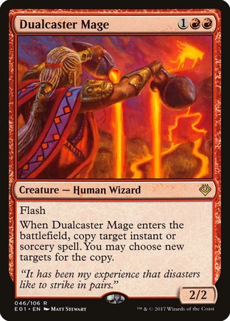 Dualcaster Mage [Archenemy: Nicol Bolas] | Magic Magpie