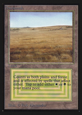 Savannah (IE) [Intl. Collectors’ Edition] | Magic Magpie