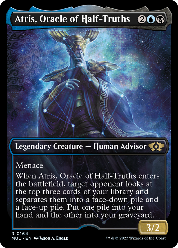 Atris, Oracle of Half-Truths (Halo Foil) [Multiverse Legends] | Magic Magpie