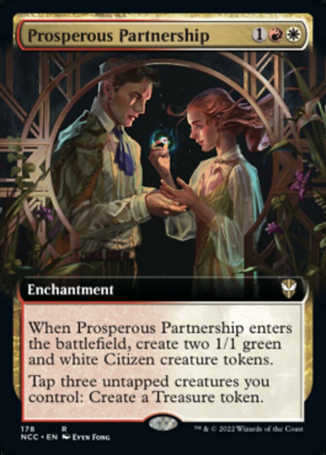 Prosperous Partnership (Extended Art) [Streets of New Capenna Commander] | Magic Magpie