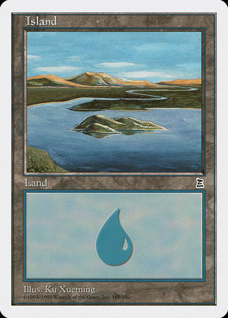 Island (169) [Portal Three Kingdoms] | Magic Magpie