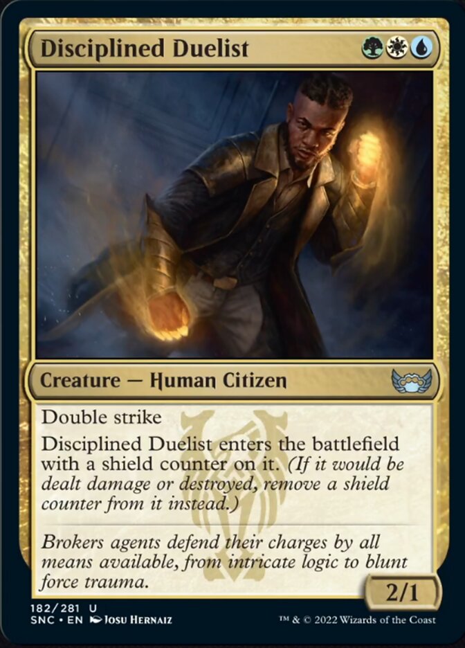 Disciplined Duelist [Streets of New Capenna] | Magic Magpie