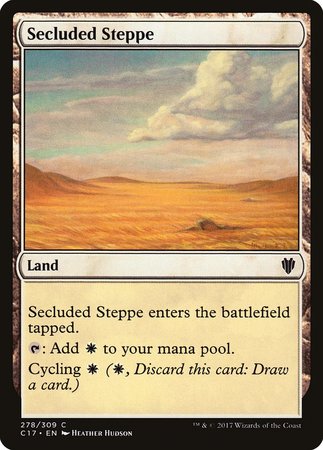 Secluded Steppe [Commander 2017] | Magic Magpie