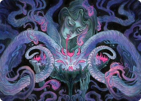 Demonic Bargain Art Card [Innistrad: Crimson Vow Art Series] | Magic Magpie