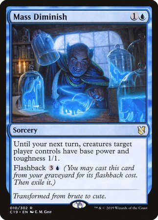Mass Diminish [Commander 2019] | Magic Magpie