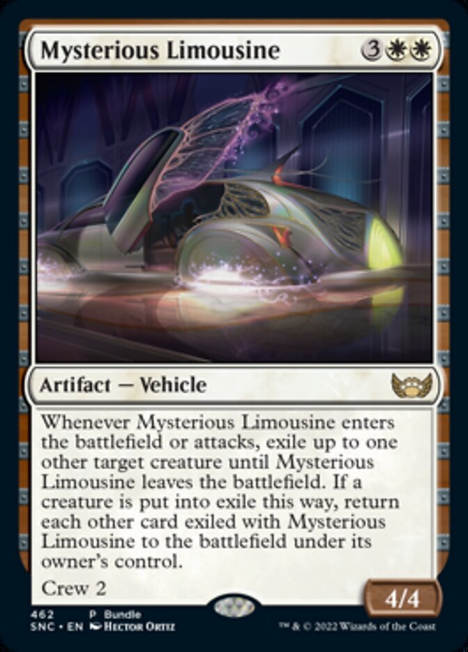 Mysterious Limousine (Bundle) [Streets of New Capenna] | Magic Magpie