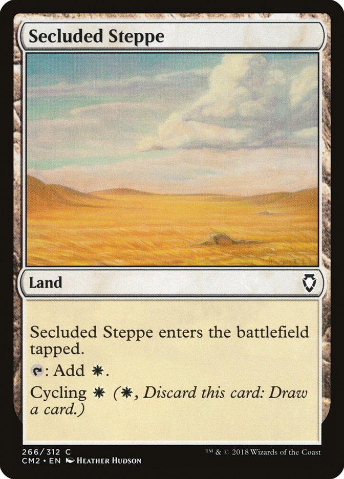 Secluded Steppe [Commander Anthology Volume II] | Magic Magpie