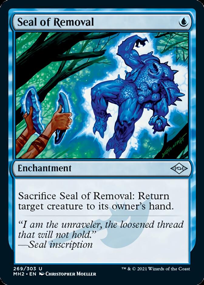 Seal of Removal (Foil Etched) [Modern Horizons 2] | Magic Magpie