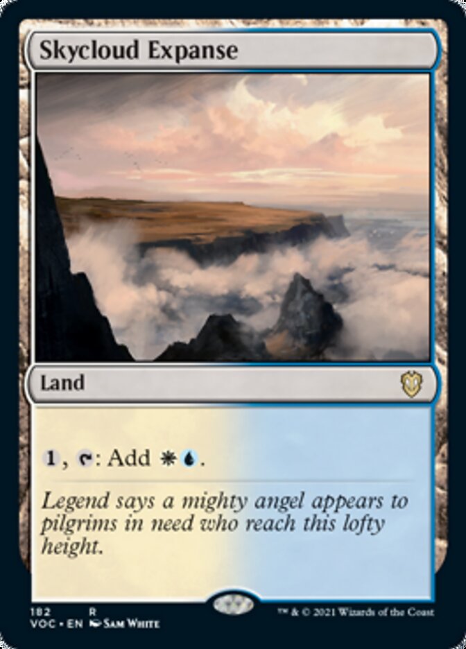Skycloud Expanse [Innistrad: Crimson Vow Commander] | Magic Magpie