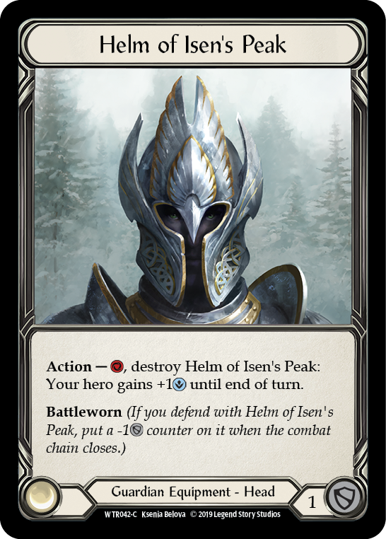 Helm of Isen's Peak [WTR042-C] Alpha Print Normal | Magic Magpie