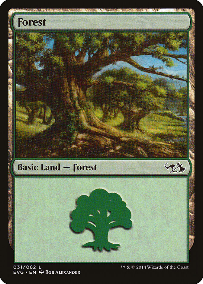 Forest (31) (Elves vs. Goblins) [Duel Decks Anthology] | Magic Magpie