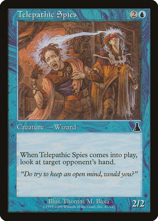 Telepathic Spies [Urza's Destiny] | Magic Magpie