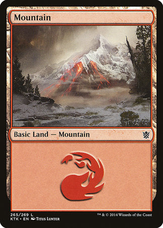 Mountain (265) [Khans of Tarkir] | Magic Magpie